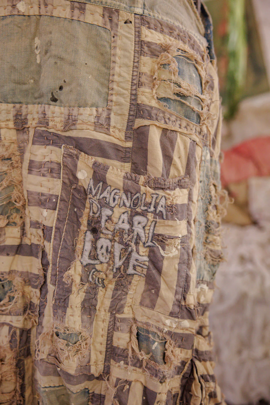 Patchwork Frankie Overalls - Image 8