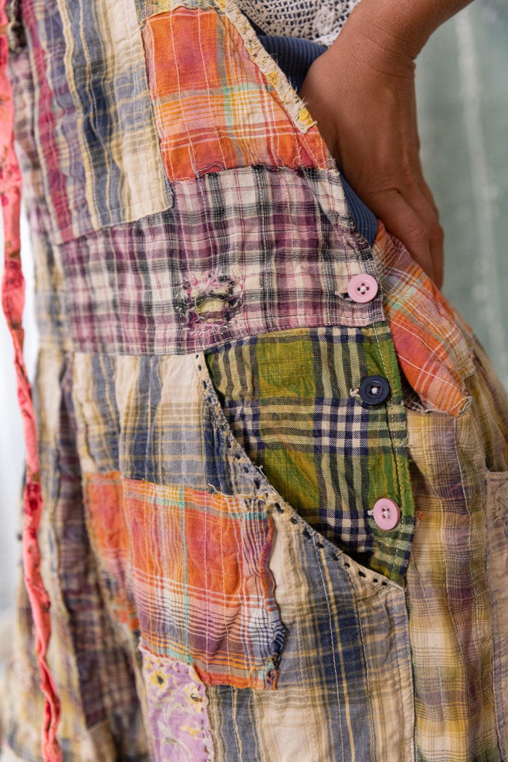 Patchwork Love Overalls - Image 4