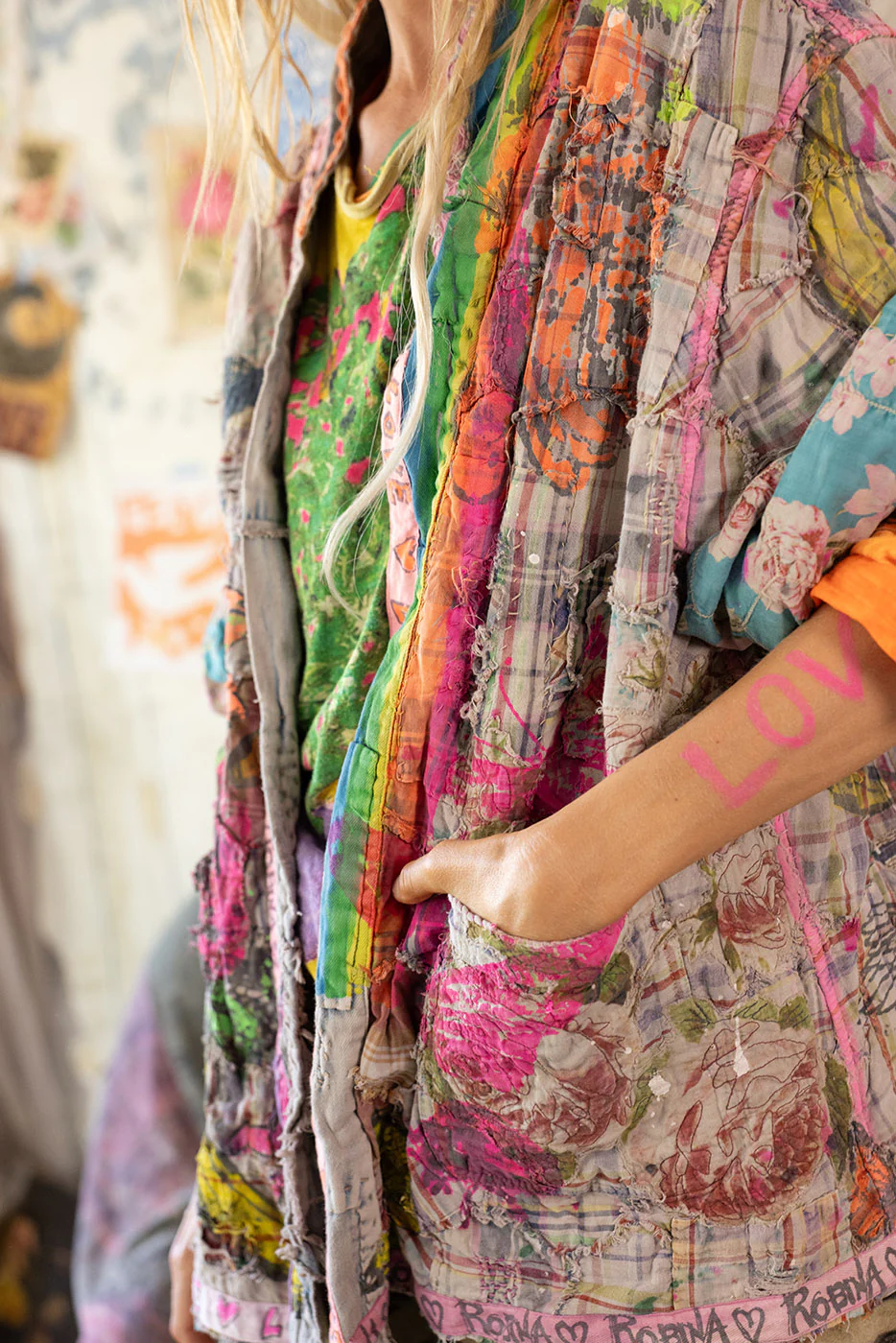 YD Patchwork Roamers Kimono - Image 11