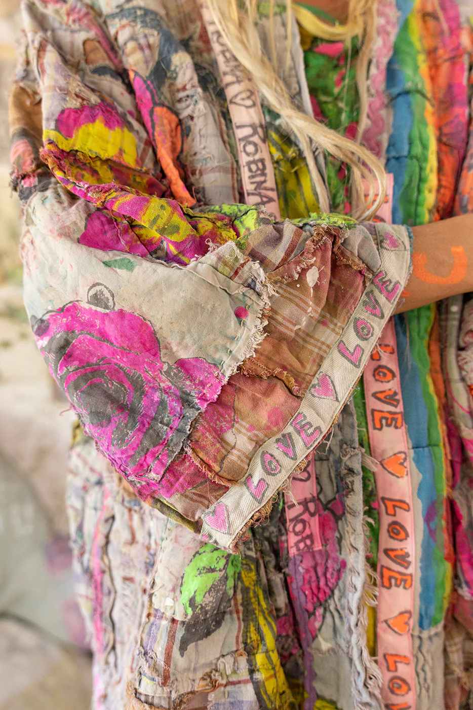YD Patchwork Roamers Kimono - Image 4