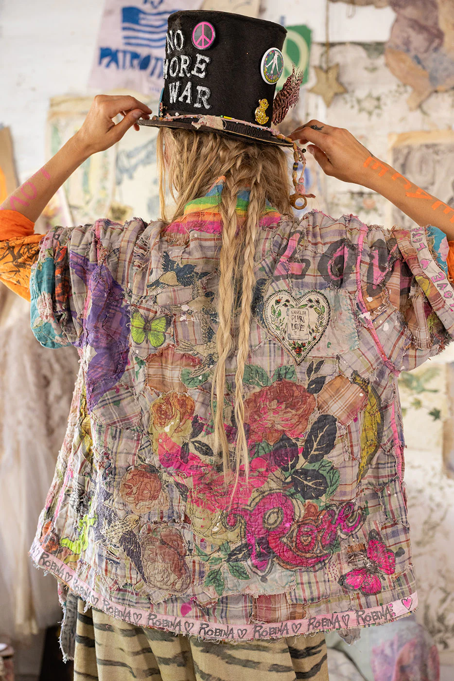 YD Patchwork Roamers Kimono - Image 7