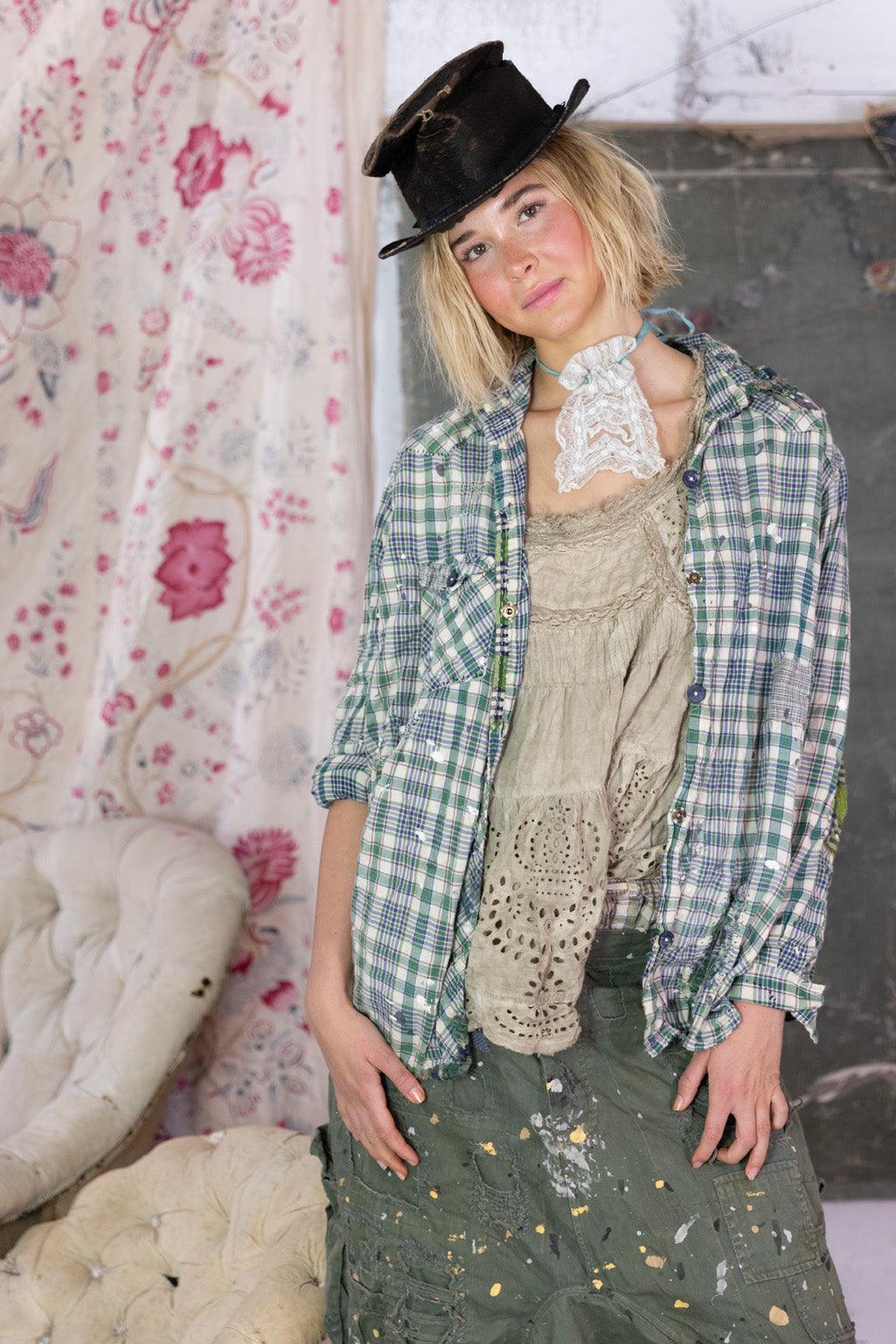 Plaid Kelly Western Shirt - Image 3
