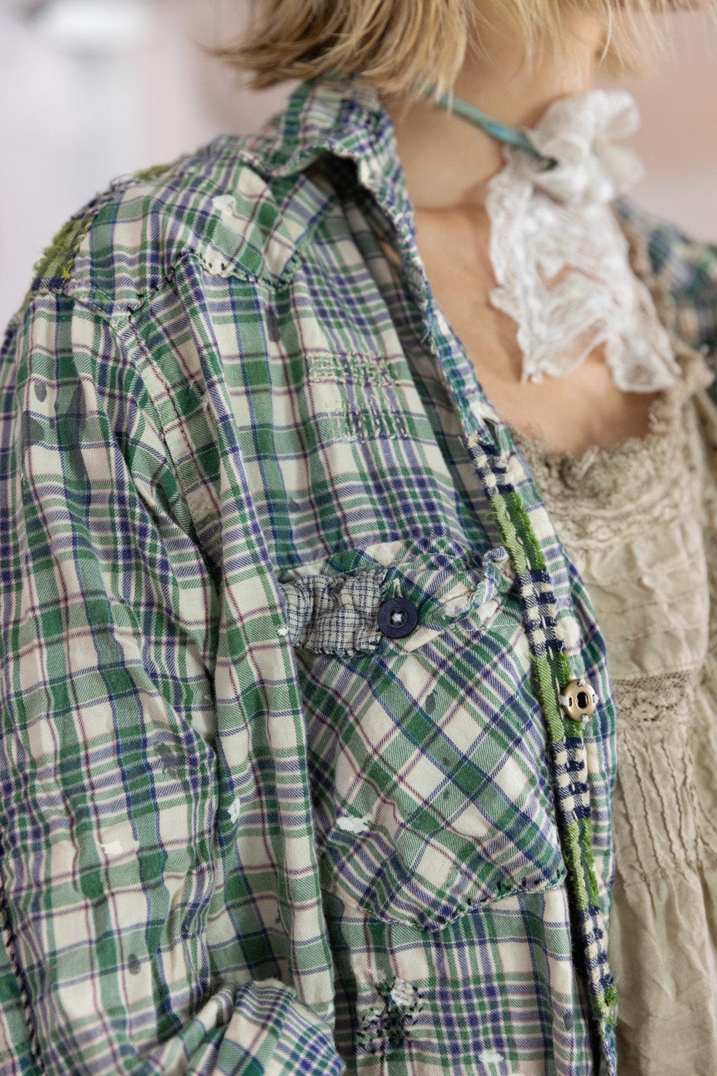 Plaid Kelly Western Shirt - Image 4