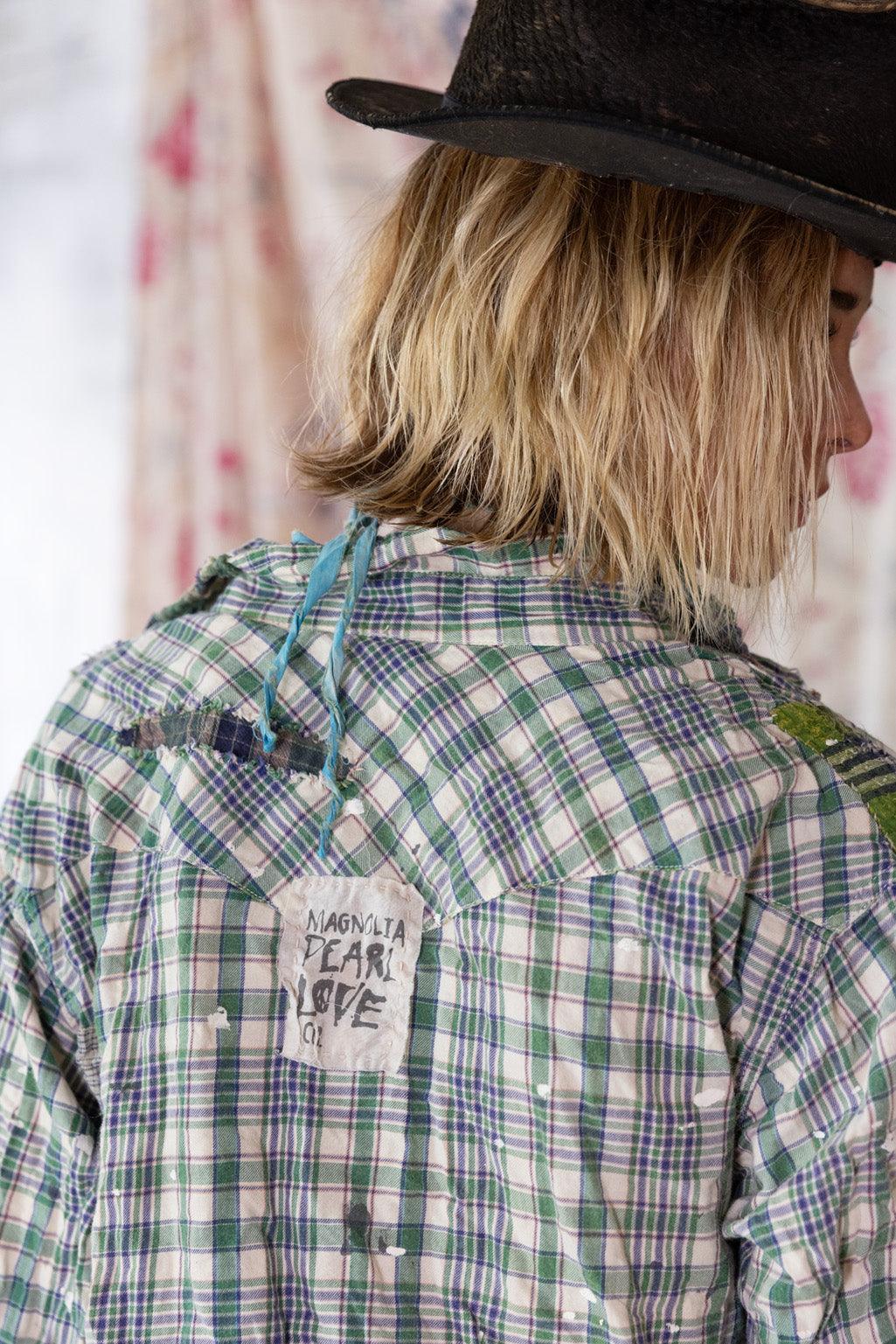 Plaid Kelly Western Shirt - Image 6